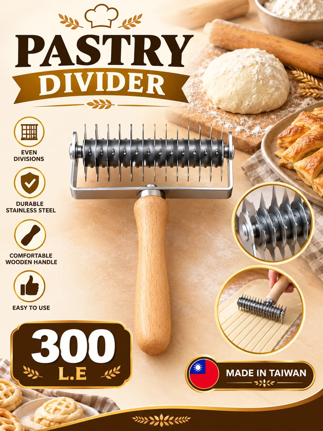 Pastry divider