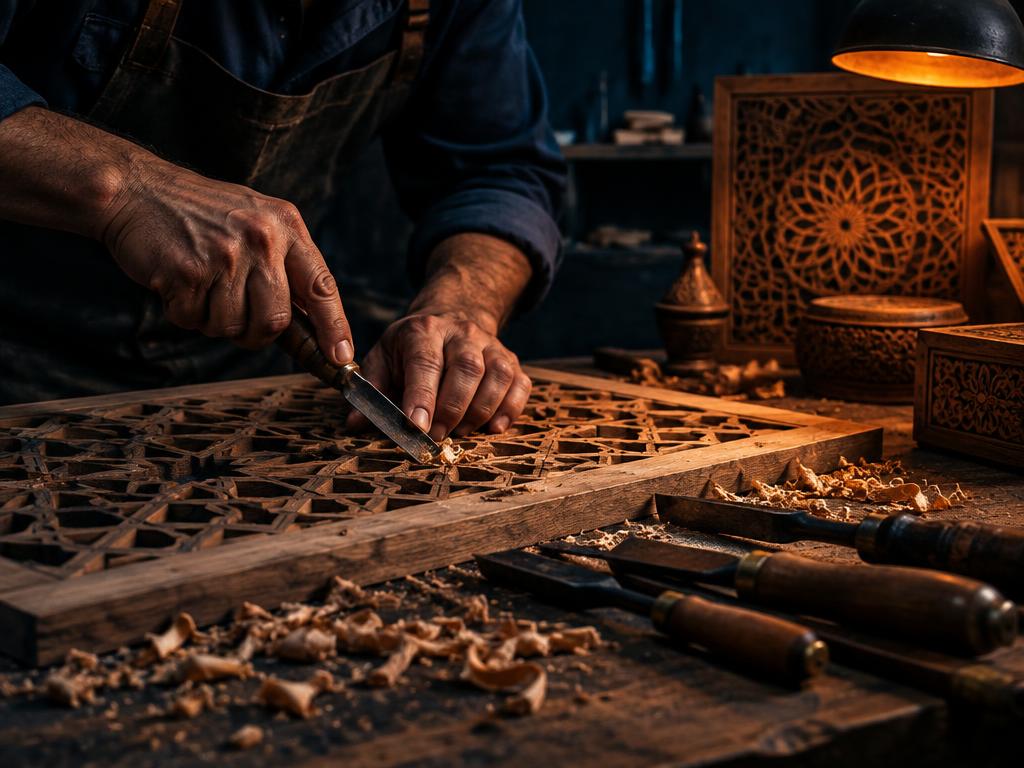 Wood art workshop